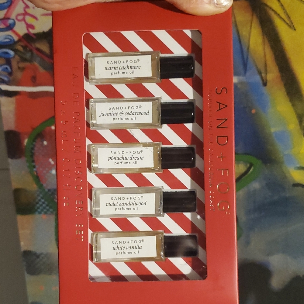 SAND + FOG Perfume Oil Discovery Set - Red